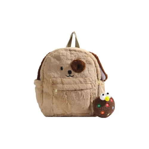 Kaka Tree Плюшевый Рюкзак Большой Унисекс Хаки