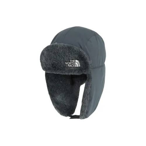 The North Face Полиэстер Шапки-ушанки Унисекс Серый