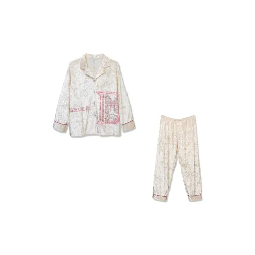 Slimma Pajama Комплект Женский Розовый Dale