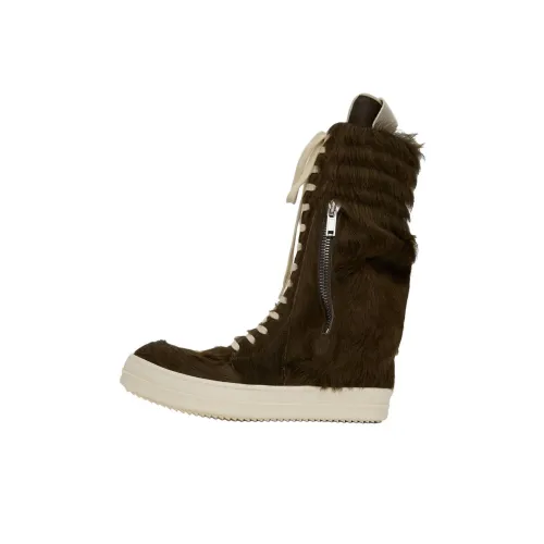 RICK OWENS Скейтборд Кроссовки Высокие Мужские