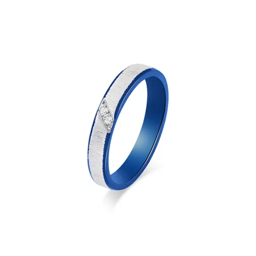 VEODO Кольца из титана и стали унисекс