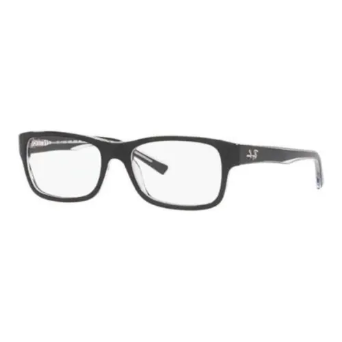 RayBan Ацетат Квадратные Оправы для Очков Унисекс Черные