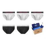 5 пар (Серый + Серый + Серый + Черный + Черный)