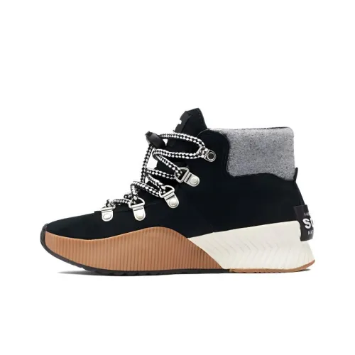 SOREL Низкие ботинки для детей черные подростковые