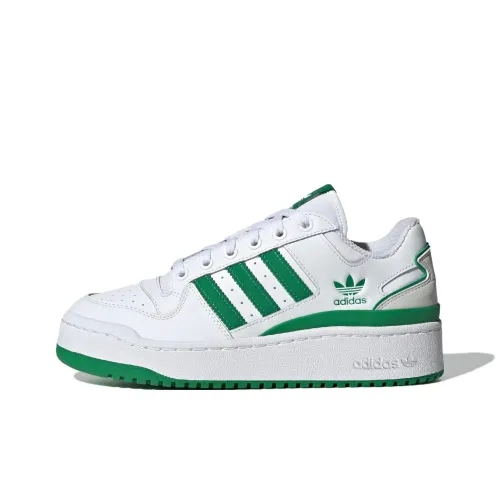 Adidas Originals Forum Bold Low Топ Кроссовки для скейтбординга Женские Белые Зеленые