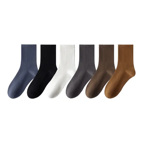Caramella Crew Socks Unisex 6 Pack (Носки Crew Caramella унисекс упаковка из 6 пар)