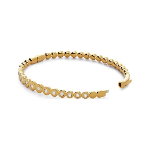 Monica Vinader Экологичный Переработанный Серебряный Браслеты Женские Золотой