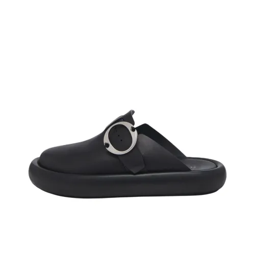 Alexander McQueen Arc Домашние тапочки Мужской Черный