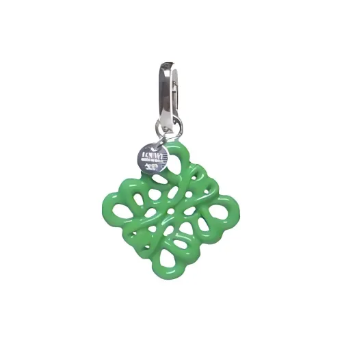 LOEWE Серебряные подвески женские зеленые