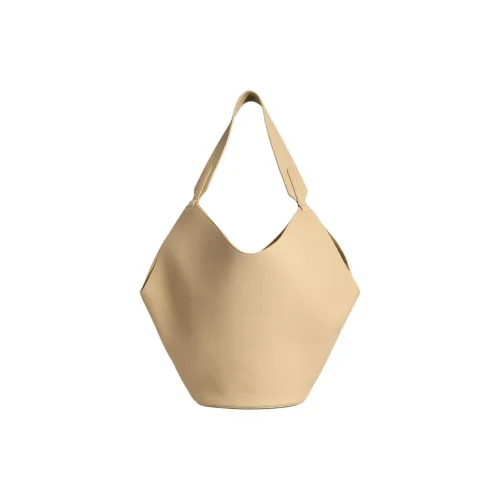 KHAITE Телячья кожа Сумка через плечо Маленькая Женская Айвори