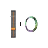 [Official Style] Двухкомпонентный ремешок из нейлона с петлей + зеленый ободок