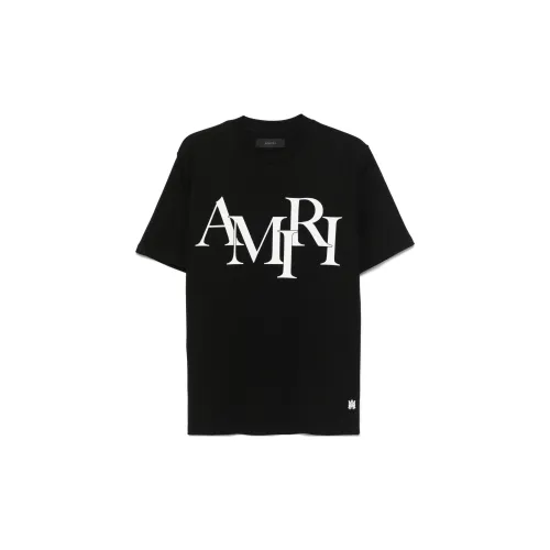 AMIRI Мужские черные футболки