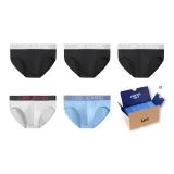 5 пар (Черный + Черный + Черный + Серый + Синий)