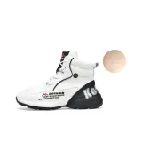 Белый, черный, флисовая подкладка