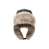 Кожа, круглый логотип, темно-серый