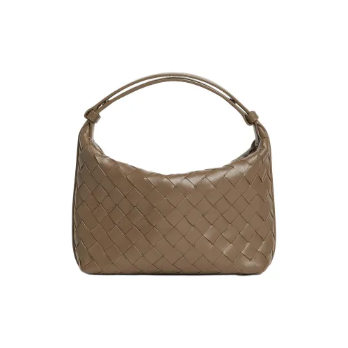 Bottega Veneta Wallace Коровья кожа Сумка Женская Сосновая шишка