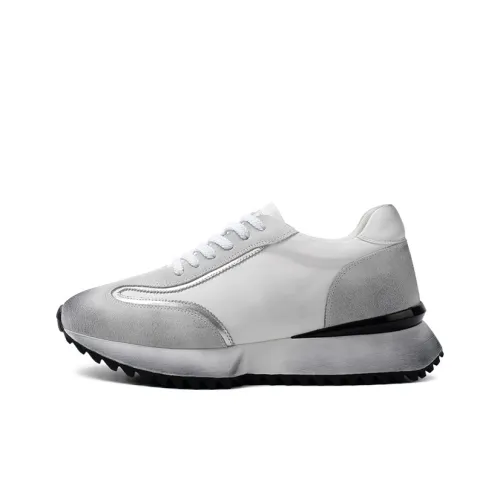 He Jinchang Износостойкий Быстросохнущий Slip-resistant Casual Мужской Galaxy Gray