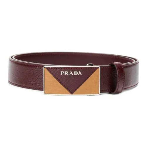 PRADA Кожаные ремни Унисекс