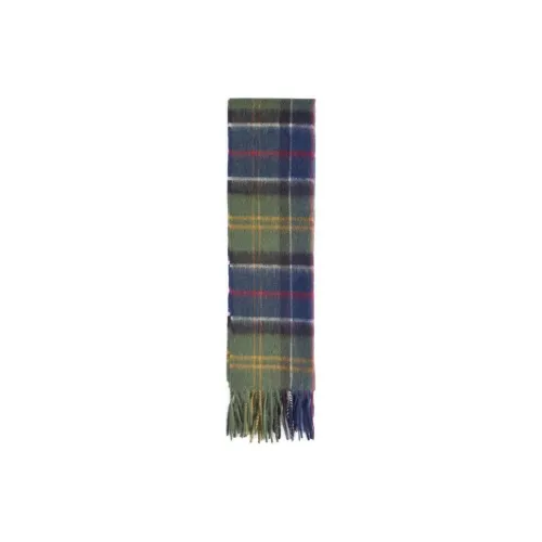 BARBOUR Кашемировые вязаные шарфы для мужчин