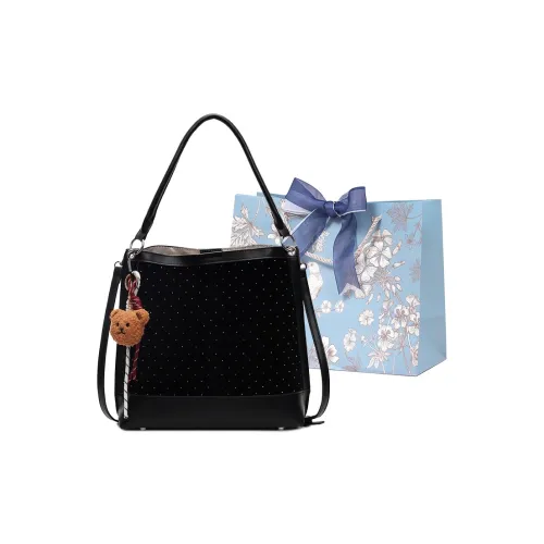 REDOO Замша Сумка через плечо Сумка на плечо Женская Многоцветная