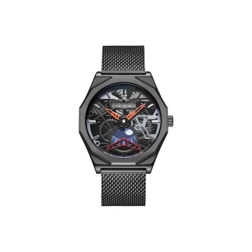 FEYERT Mechanical Style Бизнес Профессиональный Модный Циферблат Кварцевый Механизм Ремешок из Нержавеющей Стали