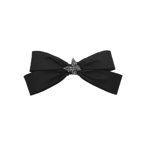 ROYALSASA Полиэстер Искусственный кристалл Edge Заколка для волос Женская