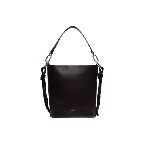 Vanessa Bruno Сумка из коровьей кожи ведрообразной формы сумка через плечо сумка большого размера женская черная