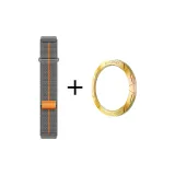 [Официальный стиль позиционирования] Двухкомпонентный ремешок из нейлона с петлей + желтая оправа