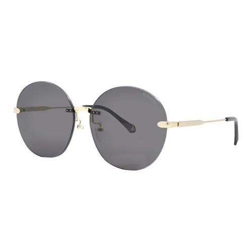 VEDI VERO Металл Круглые Солнцезащитные очки Женские Золотые