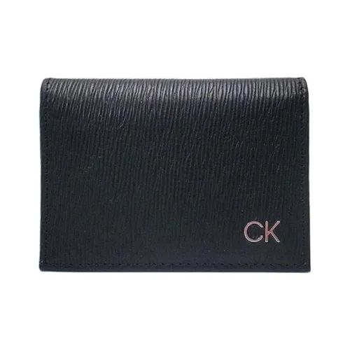 CALVIN KLEIN Кожа Кошелек Унисекс Черный