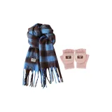 Синий кофе + Розовая перчатка