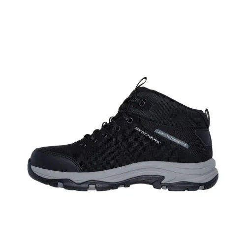 Skechers Relaxed Fit Водонепроницаемый Устойчивый к износу Outdoor Женский Черный Серый