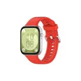 Huawei FIT3, застежка серебряного цвета, красный.