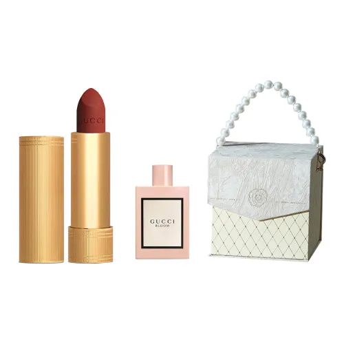 GUCCI Тинт для губ Подарочная коробка Крем Увлажняющий Легкий для Смешивания Естественный Нет TRANSFER День учителя Подарочный набор