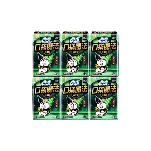 Sofy Карман Магия Лес Breathing Пеленки для гигиены Кожа-дружественные 240мм X 9 шт X 6 сумок 240мм X 10 шт X 6 сумок