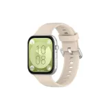 Huawei FIT3, Серебряная застежка, Цвет слоновой кости.