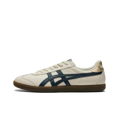 Onitsuka Tiger Tokuten Скейтборд Кроссовки Низ Бежевый/Темно-синий Унисекс