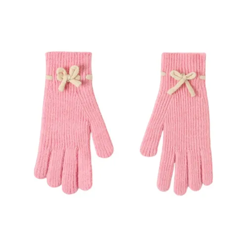 Bejirog Полиэстер Трикотаж Перчатки Женские