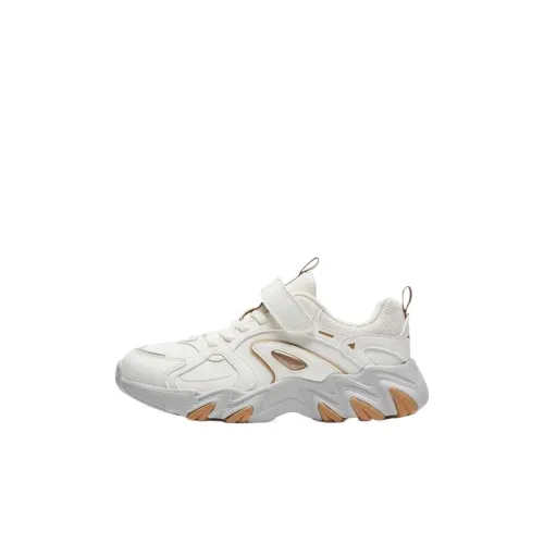 Antakids Slip-resistant Abrasion-resistant Низкий топ Детские Lifestyle Shoes Айвори Светло-коричневый