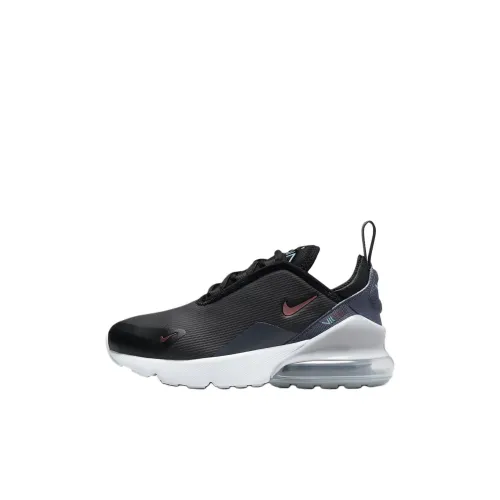 Nike Air Max 270 Low Топ Детская Беговая Обувь Черная Детская
