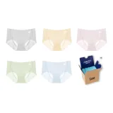 5 пачек (Серо-облачный + Ванильная кожа + Туманно-горный фиолетовый + Зеленый + Морская соль Синий)