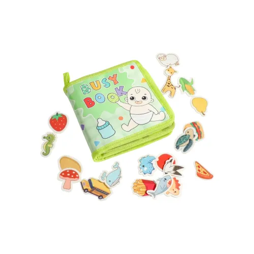 Teacher Lin Тихий Hand Tear Cloth BOOK Bite And Tear BOOK С крючком и петлей Attachment Развивающие игрушки