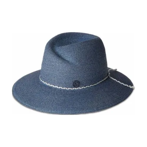 Maison Michel Бумага Шапки и Кепки Женские Синие