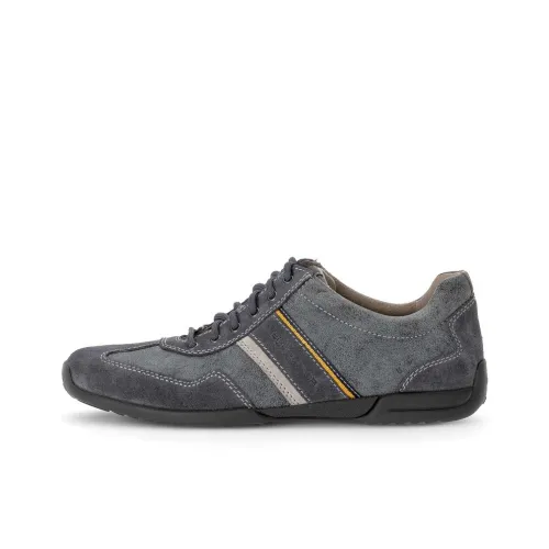 Gabor Pius Slip-Resistant Abrasion-Resistant Low Top Casual Shoes Men's Gray Blue Габор Пий противоскользящий устойчивый к истиранию низкий топ повседневная обувь мужской серый синий