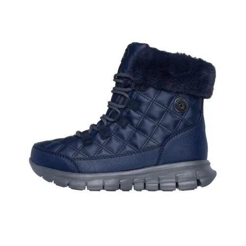 Skechers Synergy High Топ Повседневная обувь Женская Синяя