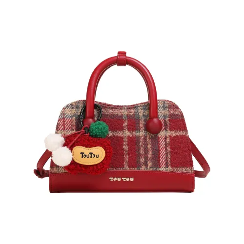 TOUTOU Ткань Сумка через плечо Обычный Женский Apple Pie Красный