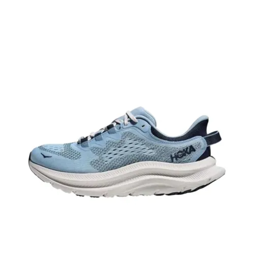 HOKA ONE ONE KAWANA 2 Противоскользящие Износостойкие Низкие Беговые кроссовки Женские Синие