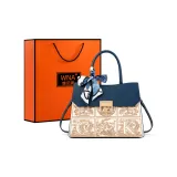 Синий Thousand Needles Вышивка