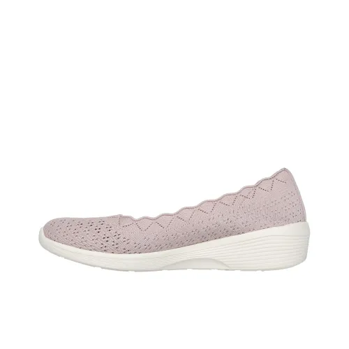 Skechers Arya Легкий и Износостойкий Низкий Топ Повседневная Обувь Женская Розовая