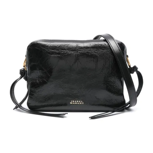 ISABEL MARANT ETOILE Телячья кожа Camera Сумка Сумка через плечо Женская Черная